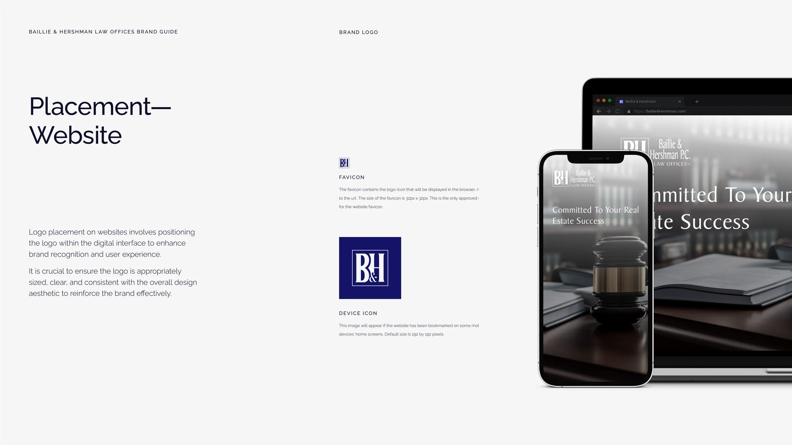 Baillie & Hershman brand identity 6